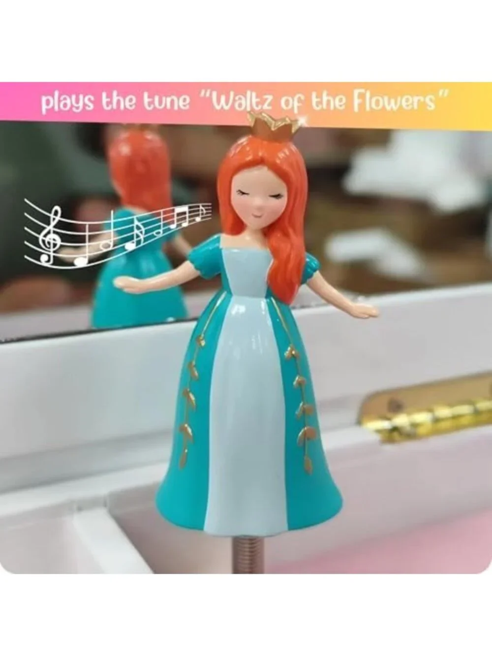 Princess Musical Jewelry Box for Girls - Enchanting Storage & Playful Design